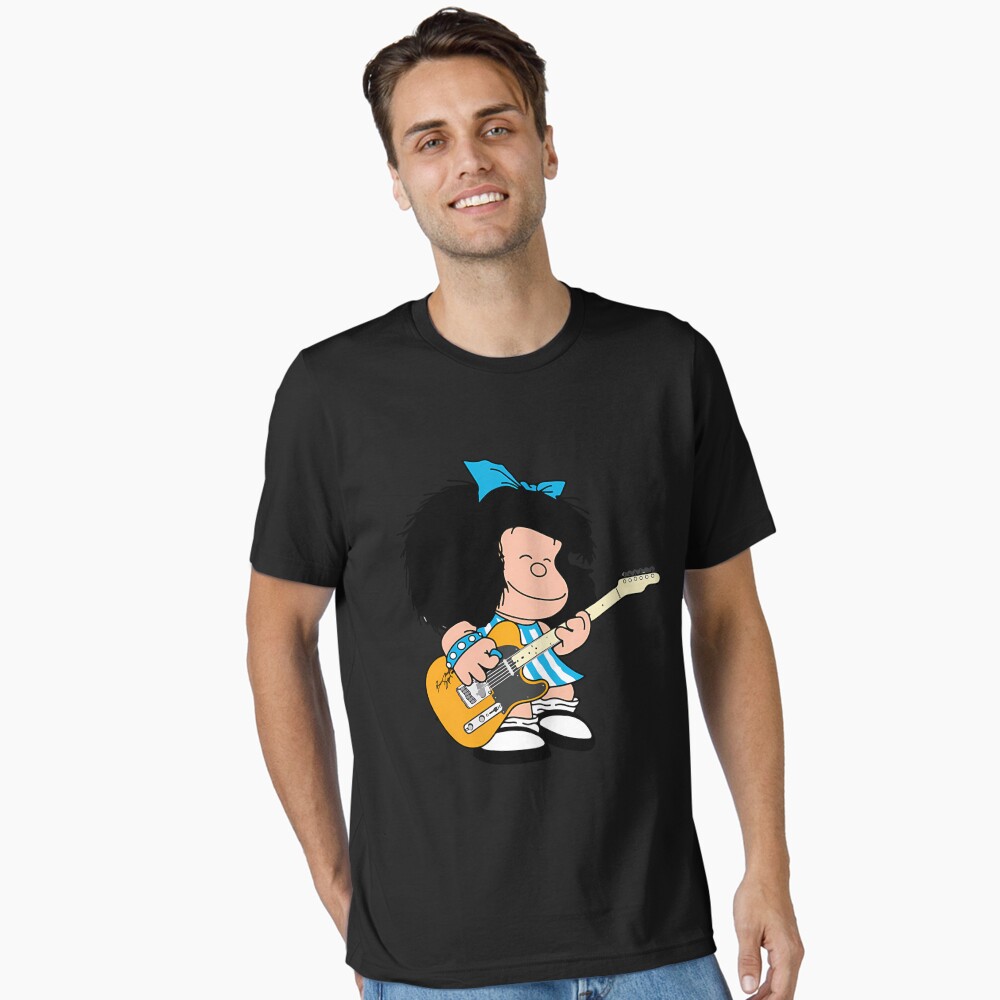 Vista previa del artículo con la obra «Camiseta esencial», diseñado y vendido por MARINEOLEVA.