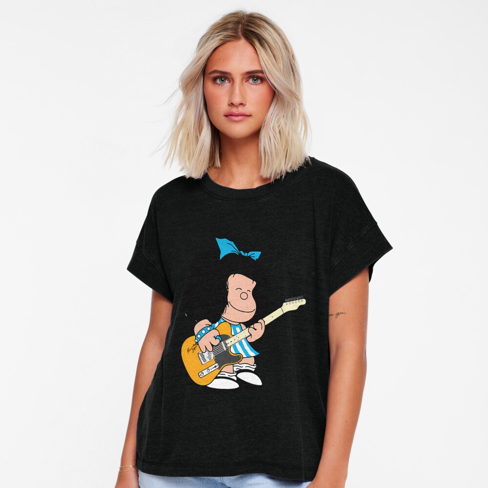 Vista previa del artículo con la obra «Camiseta relajada», diseñado y vendido por MARINEOLEVA.