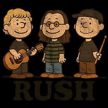 Artwork thumbnail, Rush And Charlie Brown by JennyAbamu45