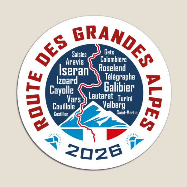 Item preview, Ruta de los Grandes Alpes | V2 | 2026 designed and sold by Moppedhotel.
