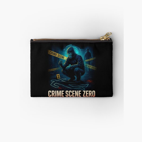 Item preview, Crime Scene Zero – Cinematic Inspired Poster T-Shirt Design designed and sold by getpressedshirt.