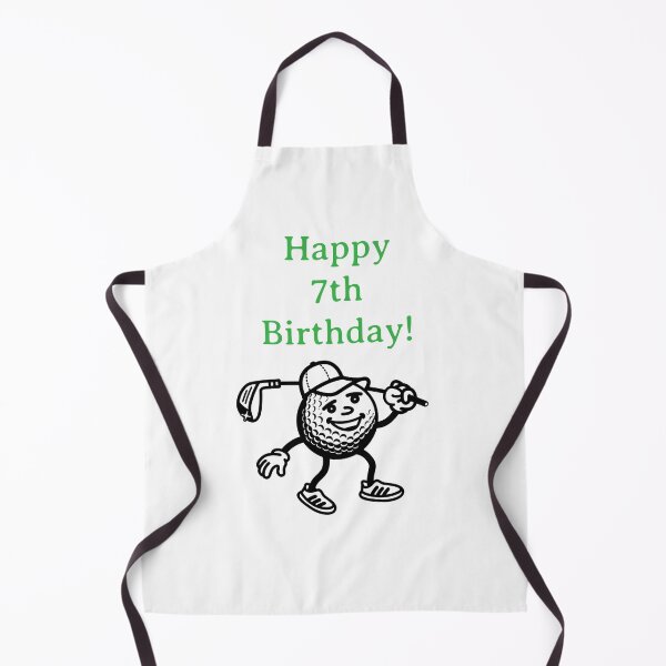 Item preview, Happy 7th Birthday Golfer designed and sold by Artbymonika.