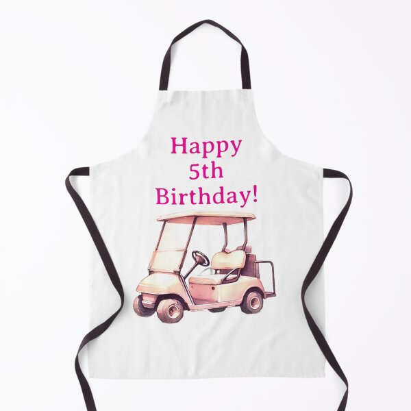 Item preview, Happy 5th Birthday Golfer girl designed and sold by Artbymonika.