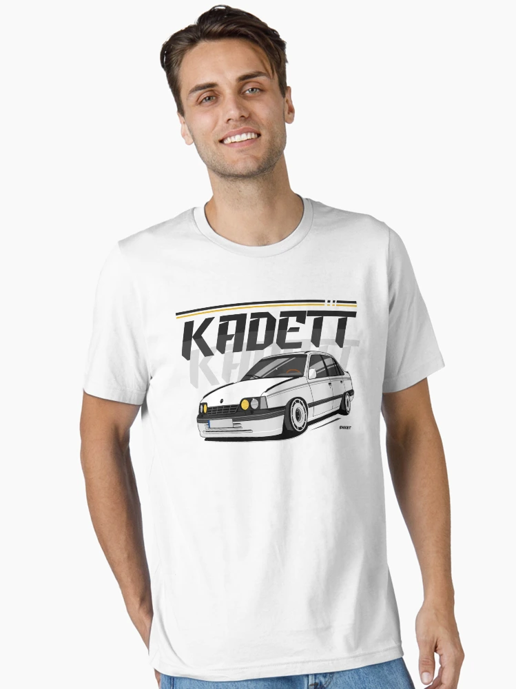 Imagen 2 de 7, Camiseta esencial con la obra Postura de Kadett E, diseñada y vendida por shketdesign.