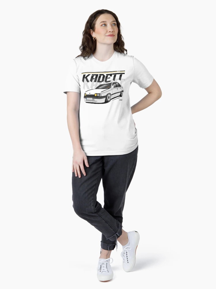 Imagen 4 de 7, Camiseta esencial con la obra Postura de Kadett E, diseñada y vendida por shketdesign.