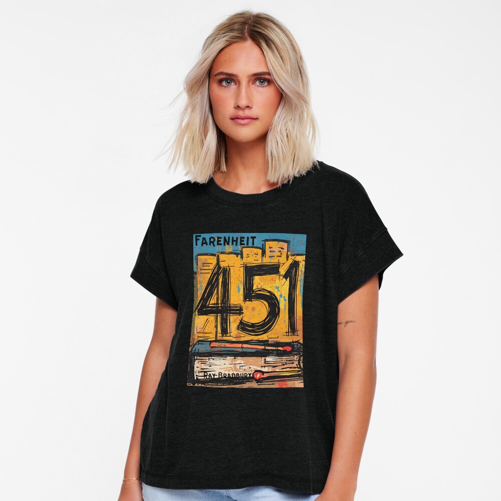 Vista previa del artículo con la obra «Camiseta relajada», diseñado y vendido por Filologica.