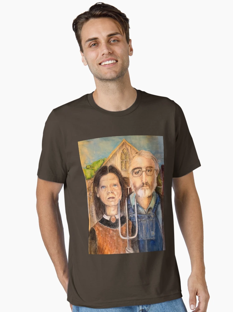 Aperçu 2 sur 7. T-shirt essentiel avec l'œuvre Gothique érié créée et vendue par Zuckmonster.