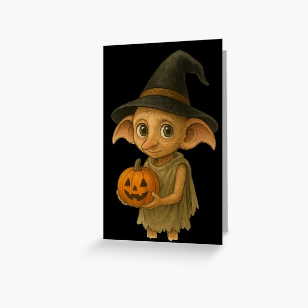 Item preview, ¿Dobby con una calabaza? designed and sold by MiMiartstudio.