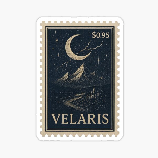 Aperçu de l'œuvre Timbre Velaris créée et vendue par ouatisworld.