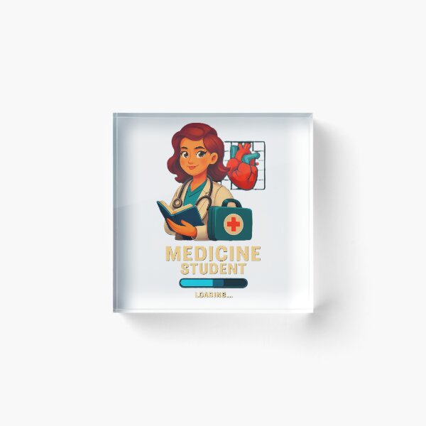 Item preview, Estudiante de Medicina W designed and sold by HaarlemPinupParadise.