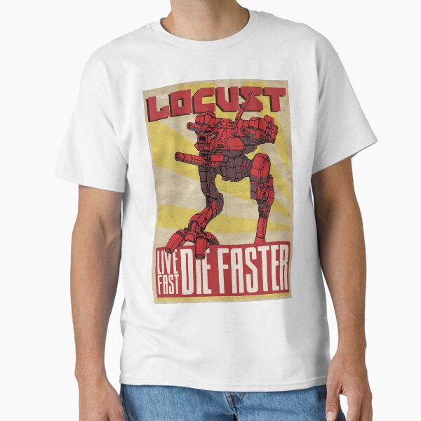Aperçu de l'œuvre Battletech 'Mechs : Le Locust créée et vendue par Blunderstated.
