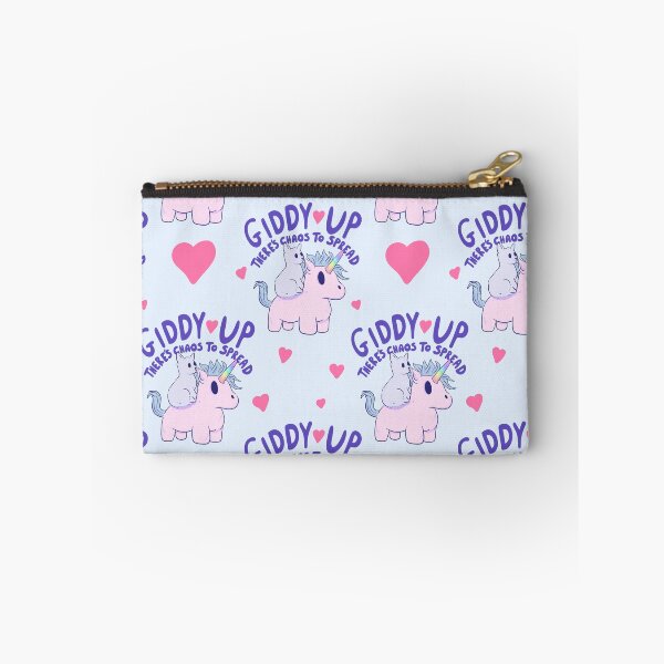 Item preview, Lindo gato montando unicornio - ¡Arre, hay caos por propagar! designed and sold by Jess.a.creates.