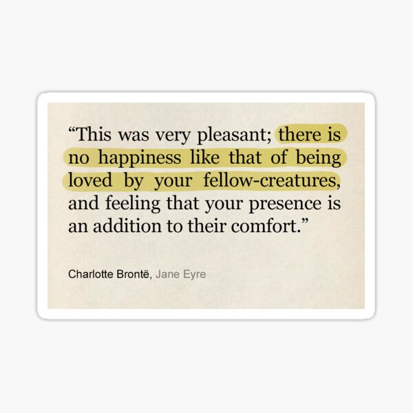 Item preview, Jane Eyre - Charlotte Brontë - No hay felicidad como designed and sold by Leffies.