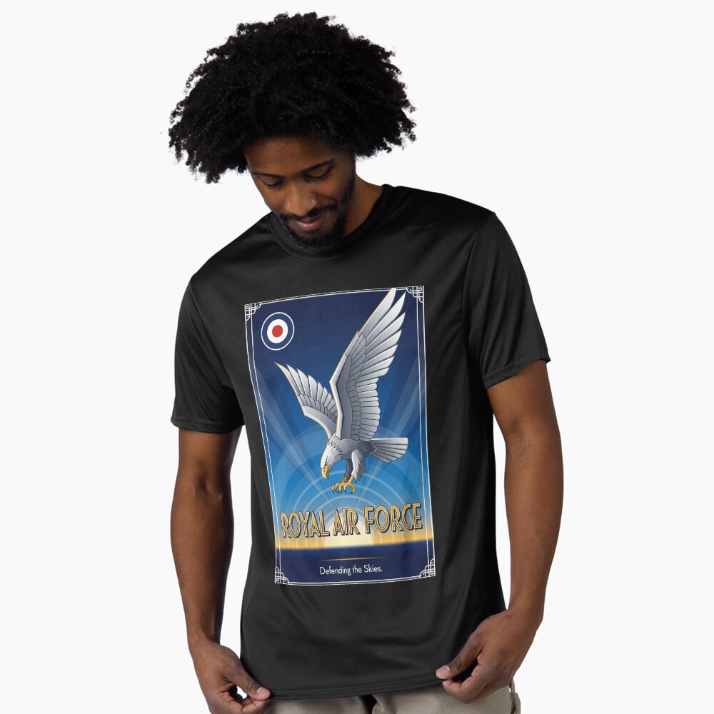 Vista previa del artículo con la obra «Camiseta deportiva», diseñado y vendido por Skyframe Aviation.