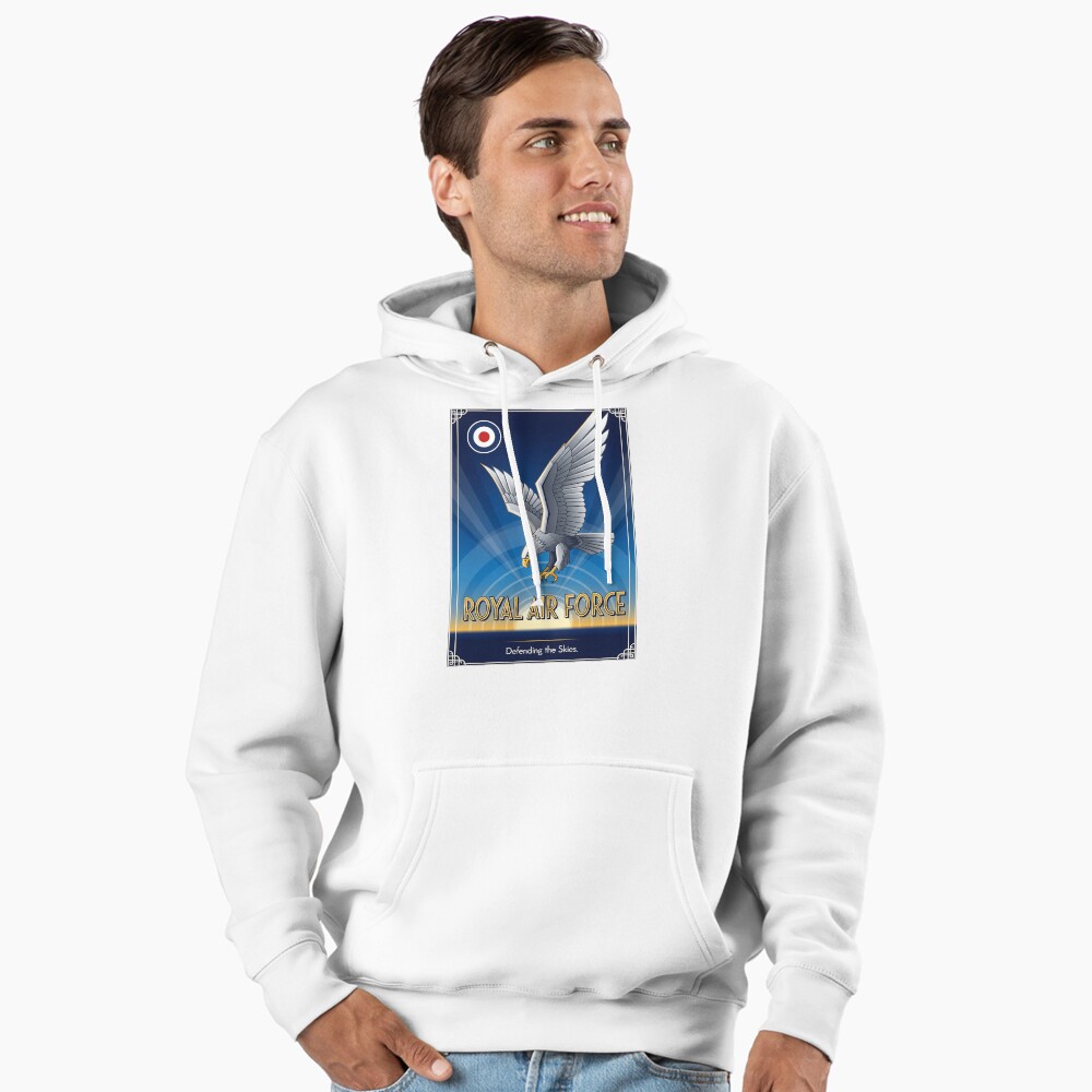 Vista previa del artículo con la obra «Sudadera con capucha», diseñado y vendido por Skyframe Aviation.