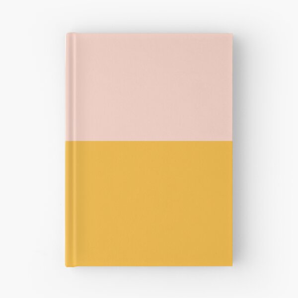 Item preview, Bloque de color minimalista rosa rubor y amarillo mostaza 2 designed and sold by kierkegaard.