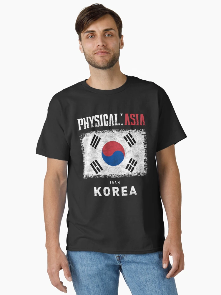 Imagen 2 de 7, Camiseta clásica con la obra Asia física Corea, diseñada y vendida por HexOne.