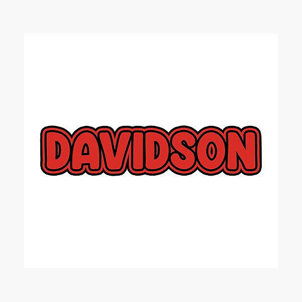 Artikelvorschau, Davidson College entworfen und verkauft von designsbysamantha.