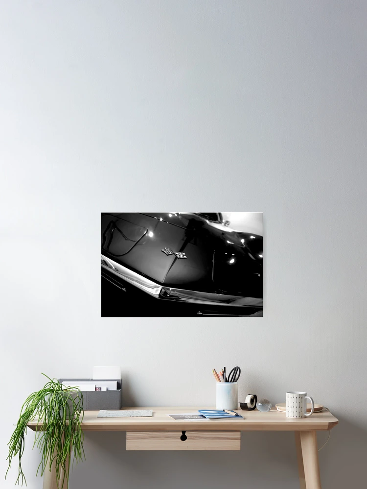 Thumbnail 2 of 3, Poster, Corvette Stingray designed and sold by StampCity.