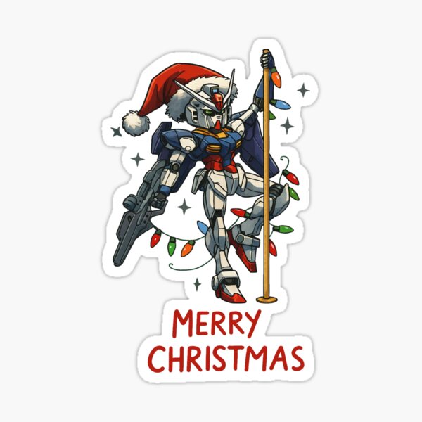 Aperçu de l'œuvre Gunpla de Noël créée et vendue par clintang.