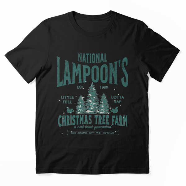 Aperçu de l'œuvre Ferme de sapins de Noël National Lampoon créée et vendue par National Lampoon Official Merch.