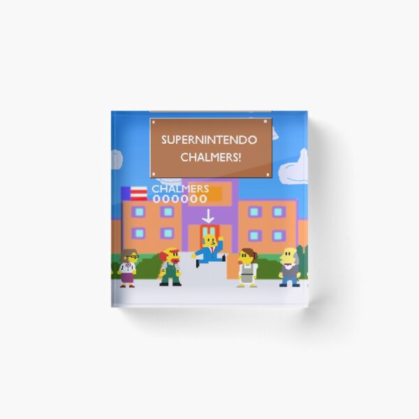 Item preview, SuperNintendo Chalmers designed and sold by Burn1Em.