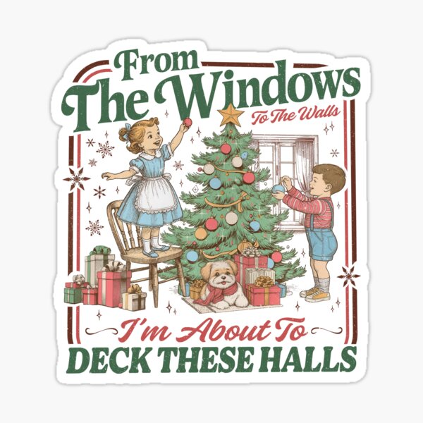 Item preview, Desde las ventanas hasta las paredes, decora estas casas para Navidad designed and sold by colornatics.