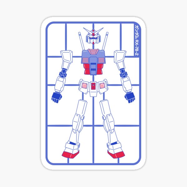 Aperçu de l'œuvre Modèle RX-78-2 créée et vendue par Travis Carter.