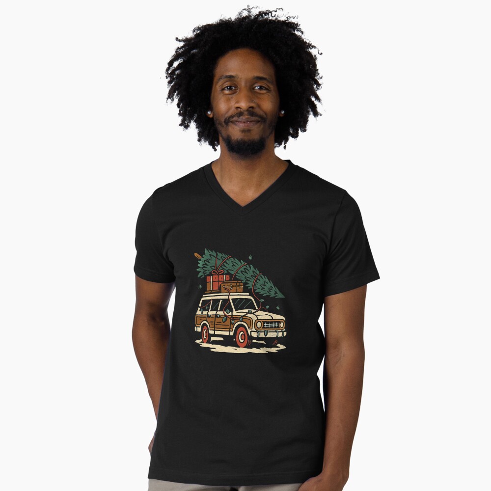 Aperçu de l'œuvre T-shirt col V créée et vendue par GeniePixel.