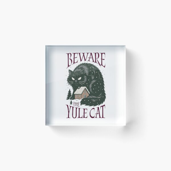 Item preview, ¡Cuidado con el gato de Navidad! designed and sold by Kindred & Thistle.