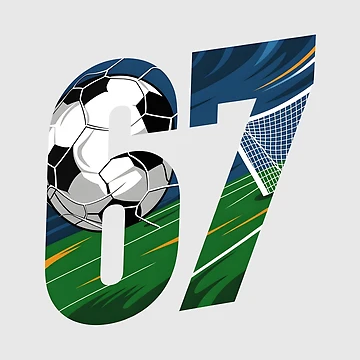 Artwork thumbnail, 67 Soccer Six Seven by AniArtPL