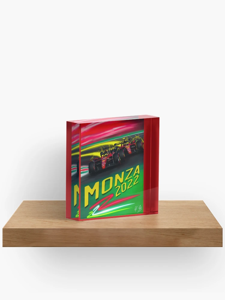 Imagen 2 de 5, Bloque acrílico con la obra Ferrari Monza, diseñada y vendida por francybonzi.