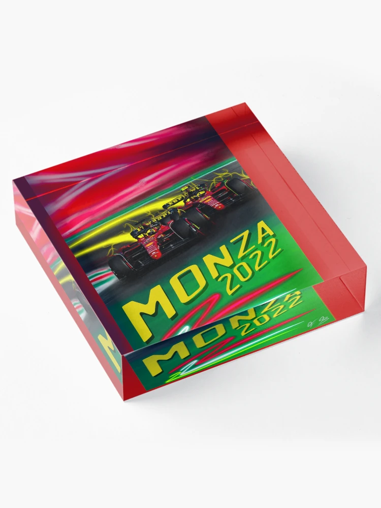 Imagen 4 de 5, Bloque acrílico con la obra Ferrari Monza, diseñada y vendida por francybonzi.