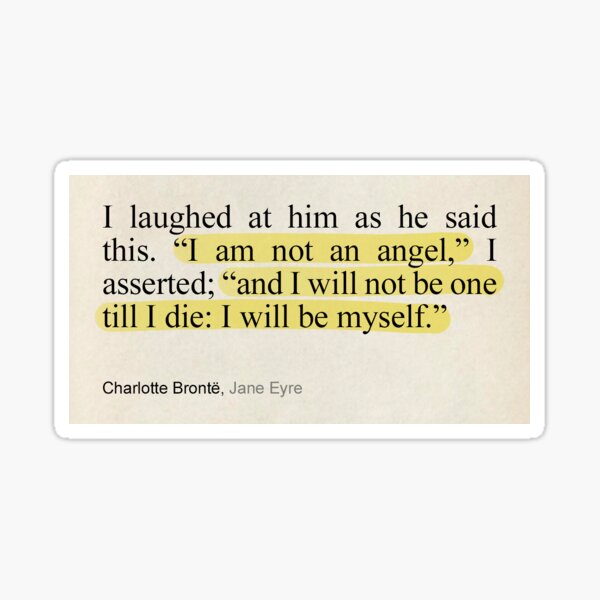 Item preview, Jane Eyre - Charlotte Brontë - "Seré yo misma" designed and sold by Leffies.