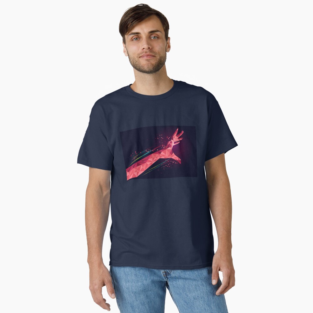 Vista previa del artículo con la obra «Camiseta clásica», diseñado y vendido por NiamLab.