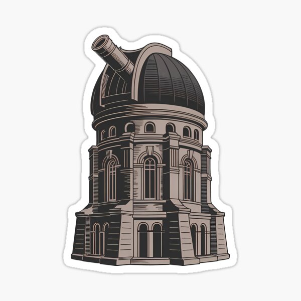 Item preview, Observatorio designed and sold by Funny Vintage Stickers And T-Shirts.