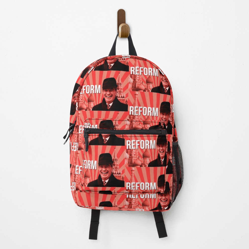 Vista previa del artículo con la obra «Mochila», diseñado y vendido por ReFuture.