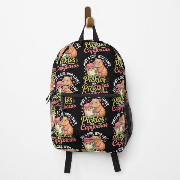 Item preview, Just A Girl Who Loves Pickles And Capybaras designed and sold by KellyJudith.