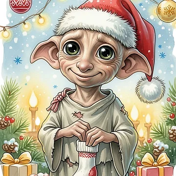 Artwork thumbnail, Free elf on Christmas - HP collection by HardDraw