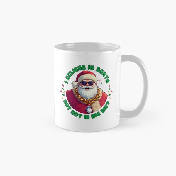 Item preview, Santa's Anti-Diet-Funny Xmas Design  designed and sold by YASSER HEGAZY.
