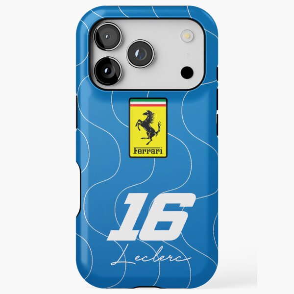Artikelvorschau, Charles Leclerc F1 Monza Blau entworfen und verkauft von Studio F1Grid.