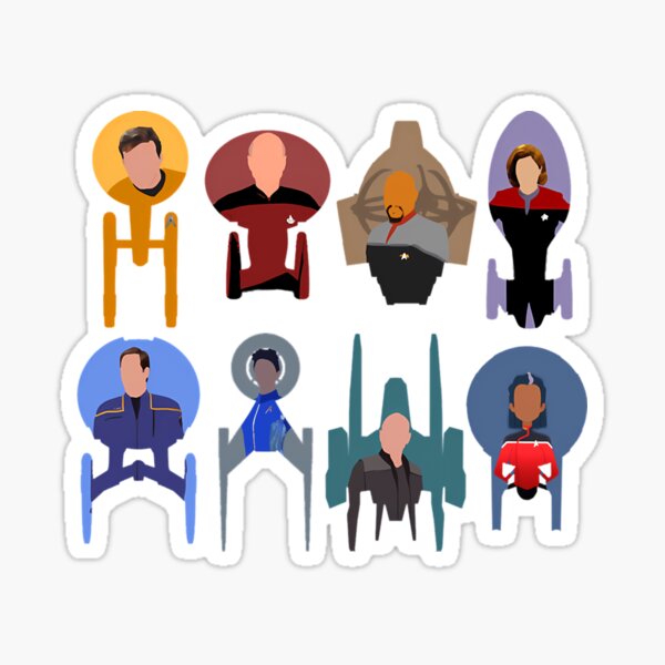 Artikelvorschau, Trek Ships-Kapitäne entworfen und verkauft von hugomc-laughlin.
