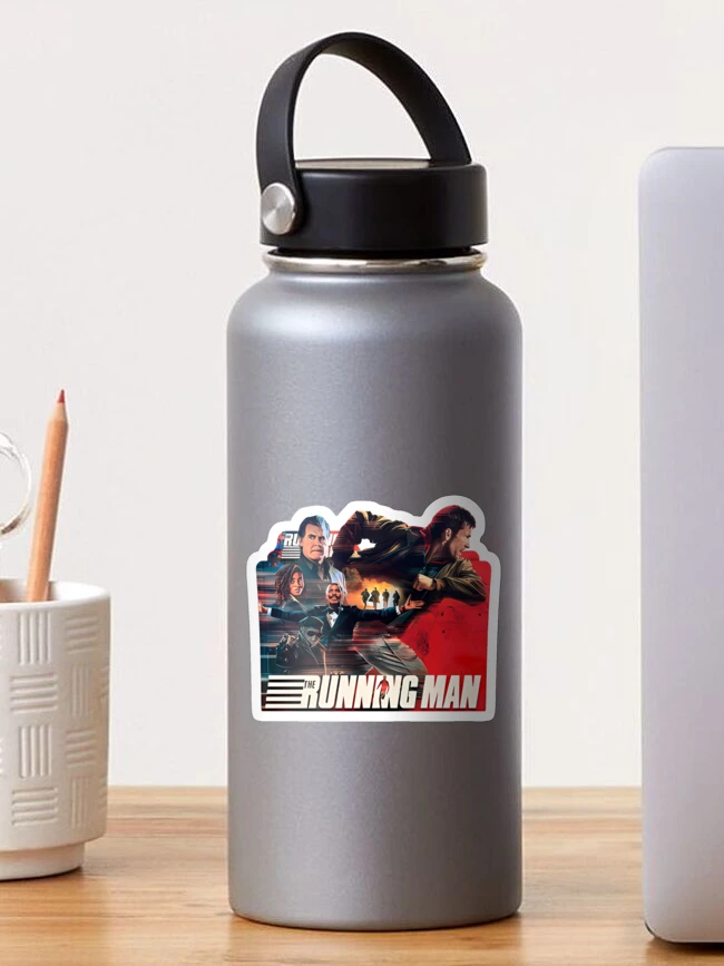 Thumbnail 1 of 3, Sticker, running man designed and sold by Mernerd.