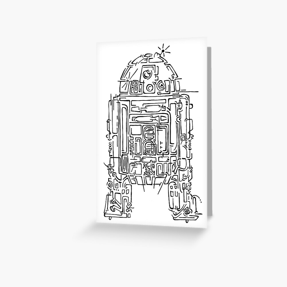 Vista previa del artículo con la obra «Tarjetas de felicitación», diseñado y vendido por stephanpaquet.