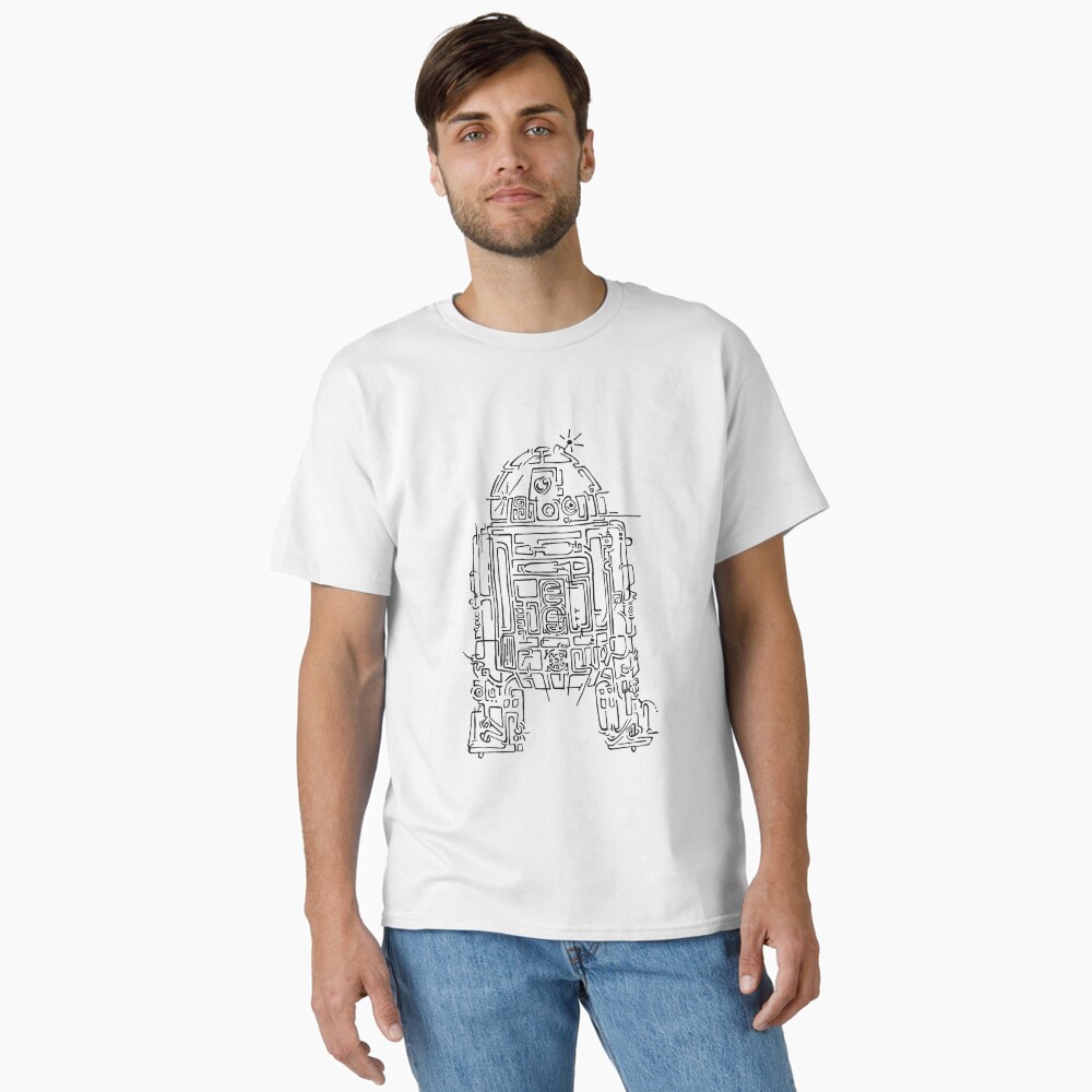 Vista previa del artículo con la obra «Camiseta clásica», diseñado y vendido por stephanpaquet.