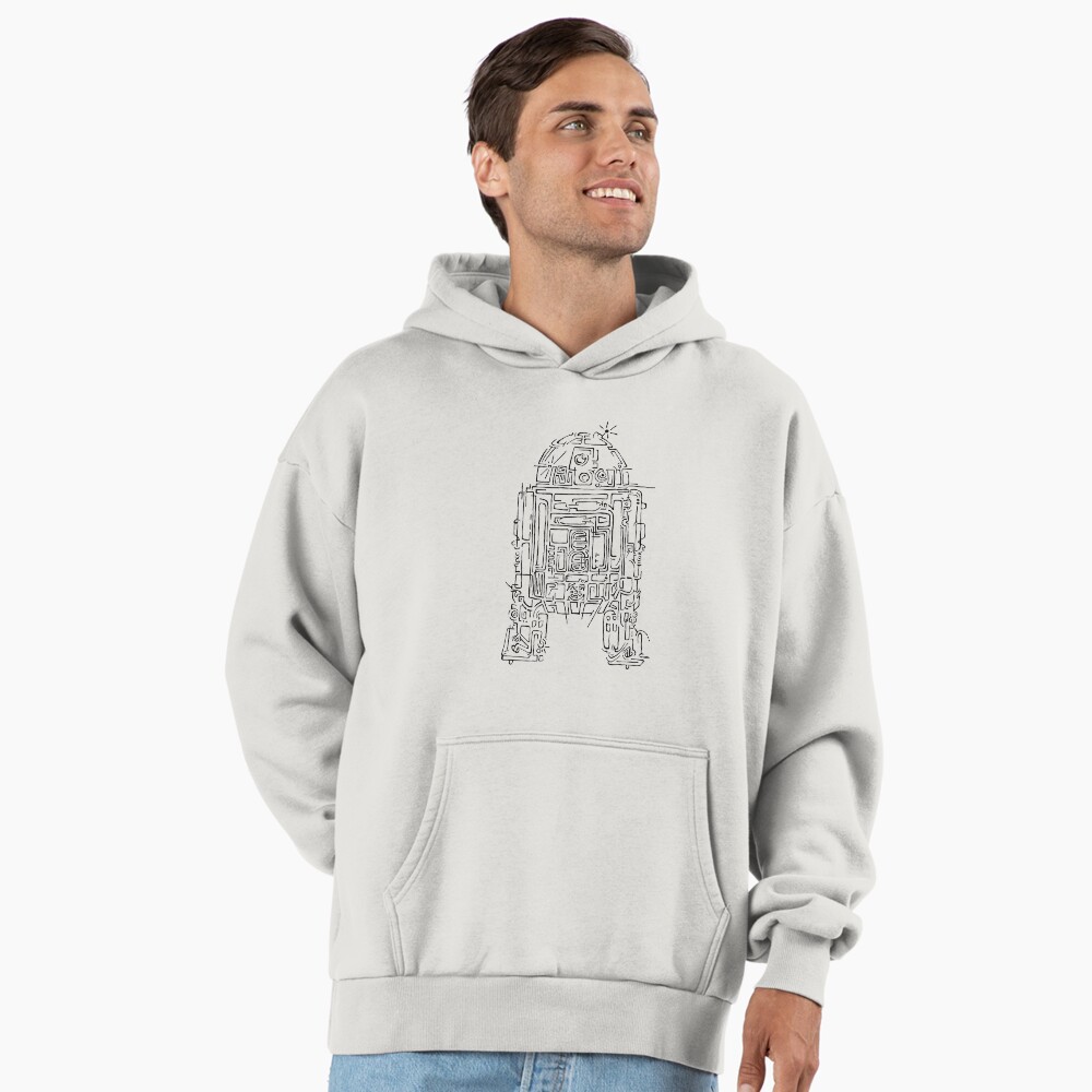 Vista previa del artículo con la obra «Sudadera con capucha oversize prémium», diseñado y vendido por stephanpaquet.