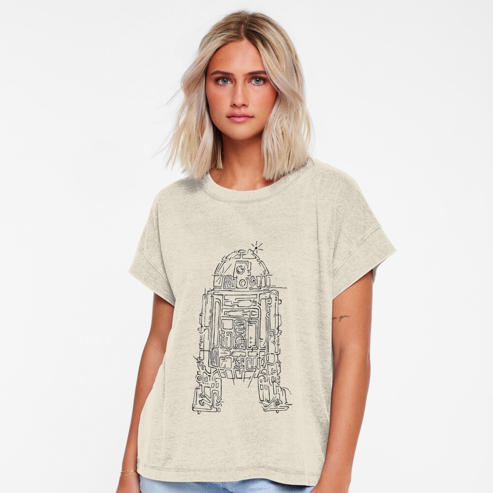 Vista previa del artículo con la obra «Camiseta relajada», diseñado y vendido por stephanpaquet.