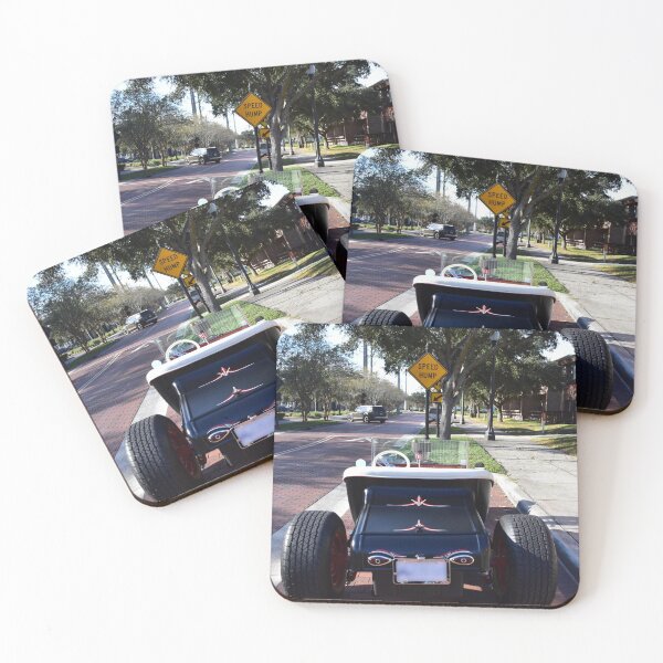 Item preview, Classic Hot Rod on a Sunny Street designed and sold by MercerImages.