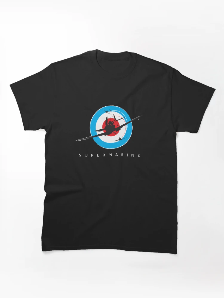 Imagen 1 de 7, Camiseta clásica con la obra Supermarine Spitfire Design 001, diseñada y vendida por strat1963.
