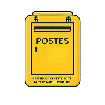 Aperçu de l'œuvre Boite aux lettres de Fun French Stickers